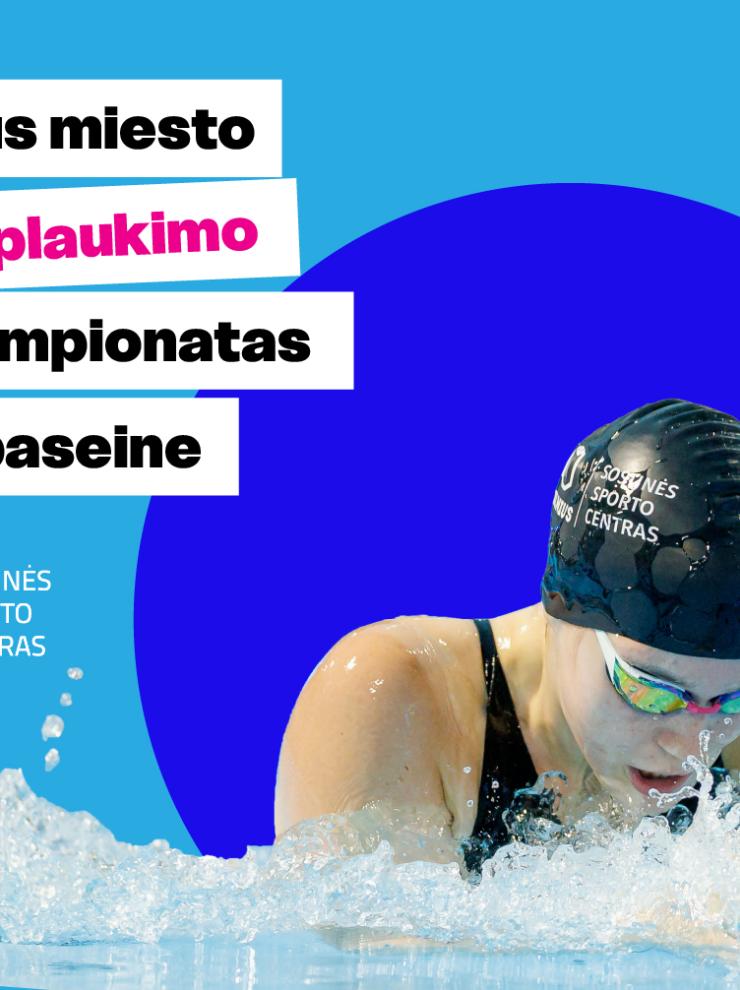 Vilniaus miesto plaukimo čempionatas 25m baseine