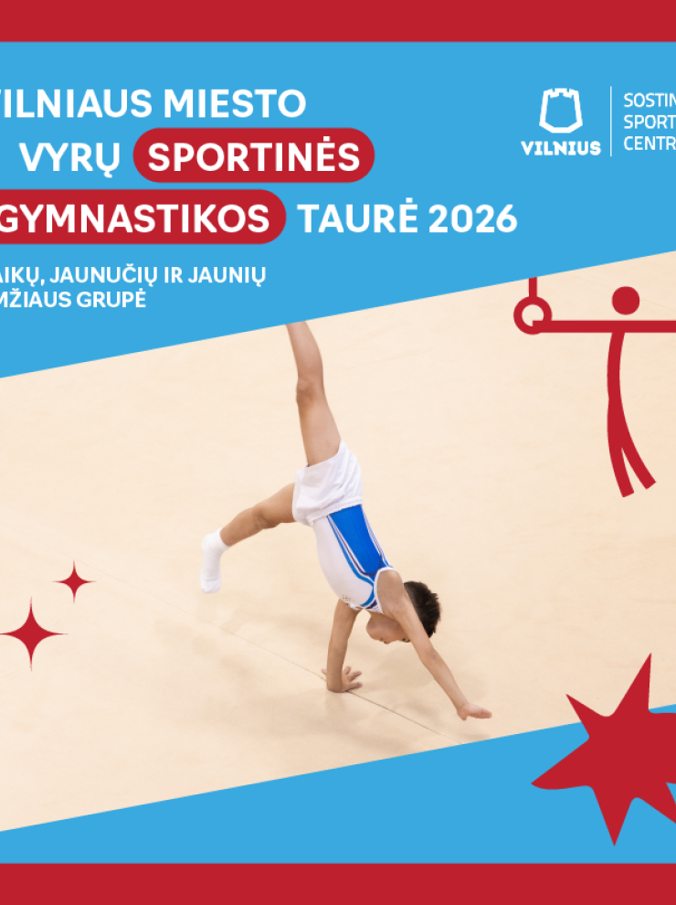 Vilniaus miesto vyrų sportinės gimnastikos taurė 2026